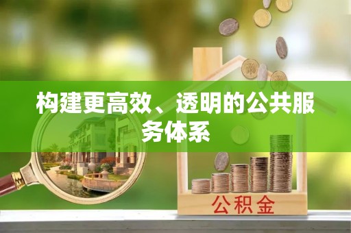 泰来构建更高效、透明的公共服务体系