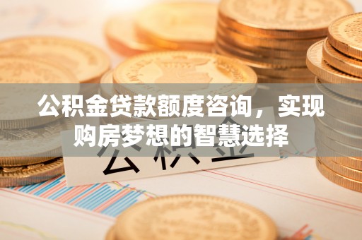 泰来公积金贷款额度咨询，实现购房梦想的智慧选择