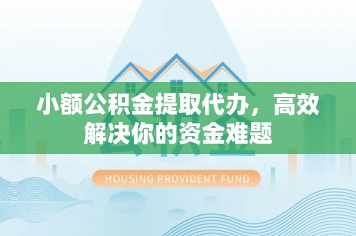泰来小额公积金提取代办，高效解决你的资金难题