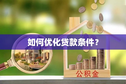 泰来如何优化贷款条件？