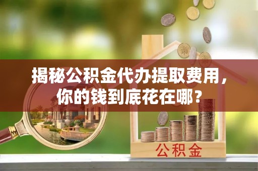 泰来揭秘公积金代办提取费用，你的钱到底花在哪？