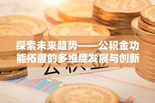 泰来探索未来趋势——公积金功能拓展的多维度发展与创新