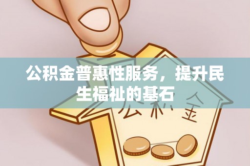 泰来公积金普惠性服务，提升民生福祉的基石