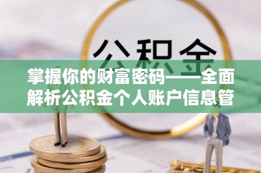 泰来掌握你的财富密码——全面解析公积金个人账户信息管理与优化