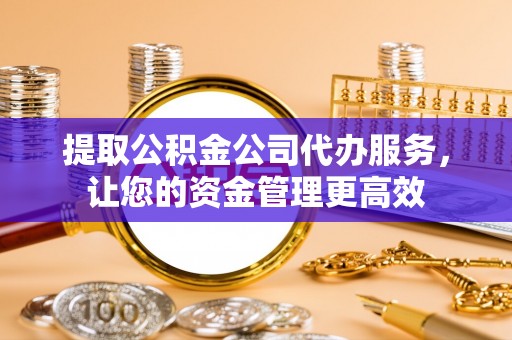 泰来提取公积金公司代办服务，让您的资金管理更高效