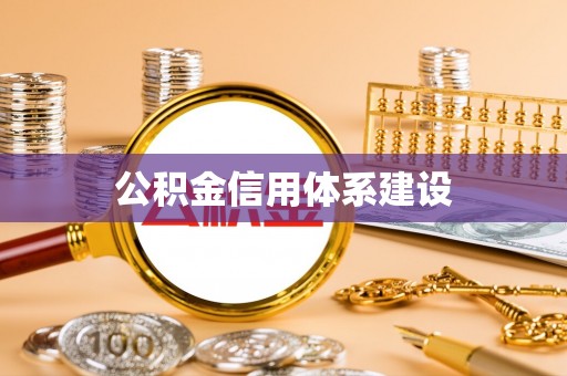 泰来公积金信用体系建设