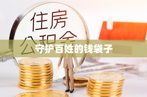 泰来守护百姓的钱袋子